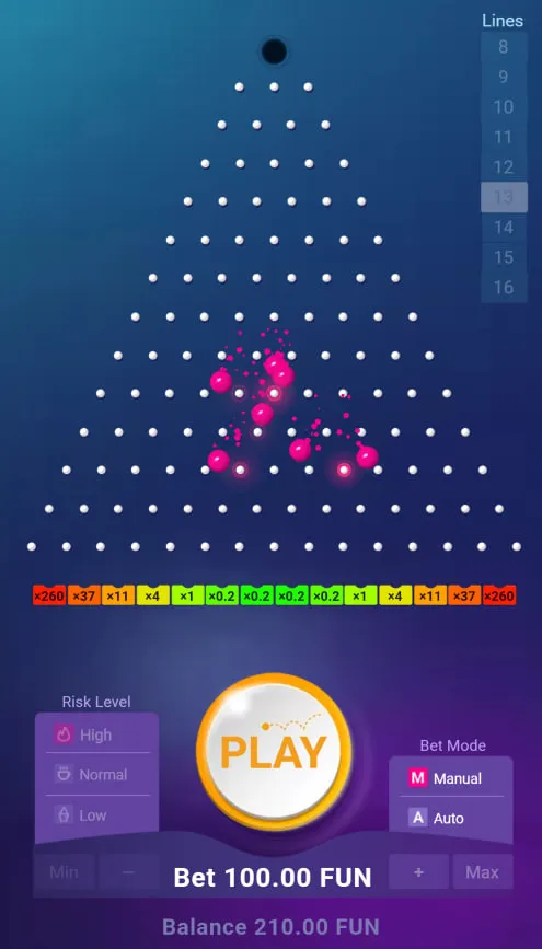 Jouer &agrave; Plinko en argent r&eacute;el &mdash; Du d&eacute;mo &agrave; la mise r&eacute;elle